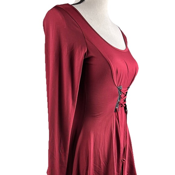 Corset Top Renaissance Sz M Punk Fairy Whimsygoth Cosplay Dark Academia Witch - Picture 4 of 13